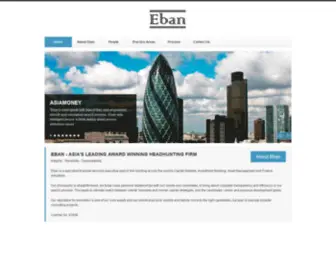 Eban.com(Eban Executive Search) Screenshot
