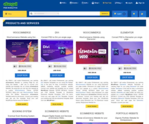 Ebangali.com(ECommerce Website) Screenshot