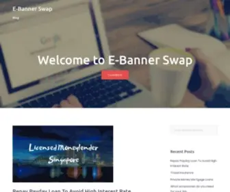 Ebannerswap.com(E-Banner Swap) Screenshot