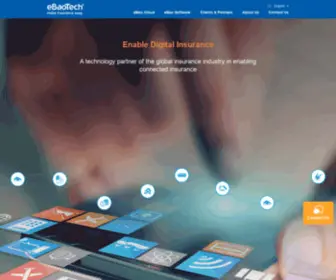 Ebaotech.com(Make insurance easy) Screenshot