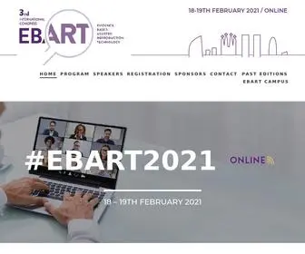 Ebartcongress.com(EBART Congress) Screenshot