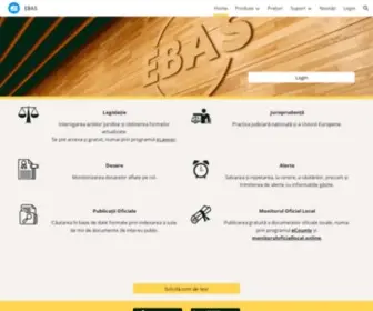 Ebas.biz(Ebas Iuris) Screenshot