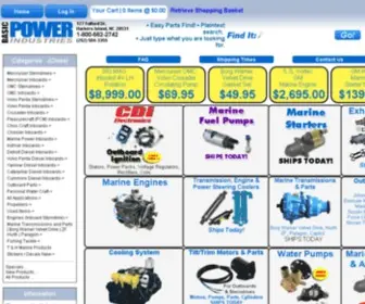 EbasicPower.com(Marine Engine Parts) Screenshot