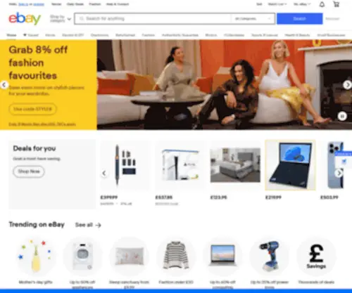 Ebay.co.uk Screenshot
