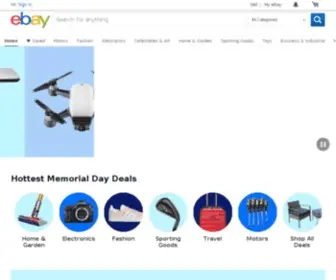 Ebay.eu(Electronics, Cars, Fashion, Collectibles & More) Screenshot