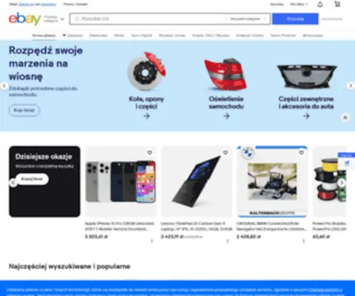 Ebay.pl Screenshot