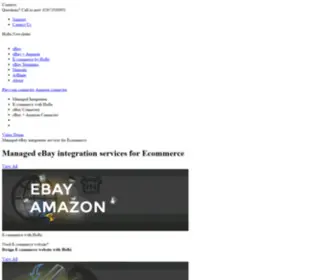 Ebayconnector.co.uk(EBay Integration With eCommerce Website) Screenshot