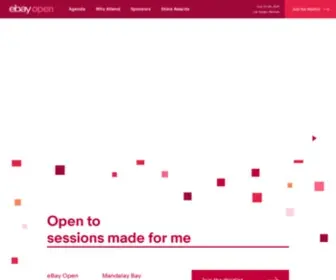 Ebayopen.com(EBay Seller Events) Screenshot