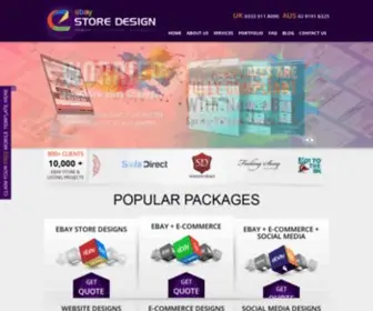 Ebaystoredesign.org(Custom eBay Store Design & Listing Template Design Services) Screenshot