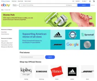 Ebaystores.com(Stores HUB products for sale) Screenshot