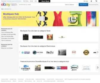 Ebaystores.fr(Stores hub) Screenshot