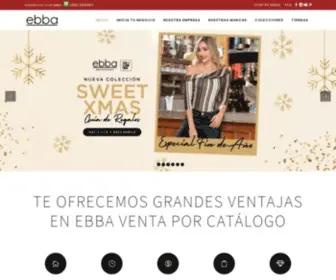 Ebba.com.co(Venta por catálogo) Screenshot