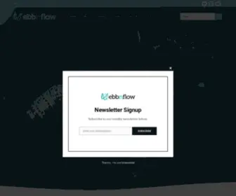 Ebbnflow.co.uk(Your partner for change) Screenshot