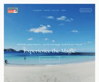 Ebbtide-Lhi.com.au(Ebbtide Apartments) Screenshot