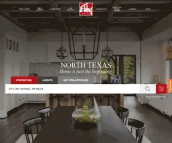 Ebbyhalliday.com(Dallas Real Estate) Screenshot