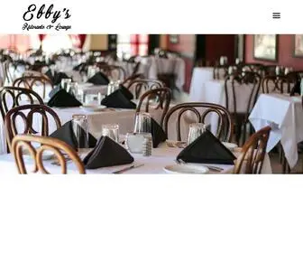 Ebbyssouth.com(Ebby's Ristorante and Lounge) Screenshot