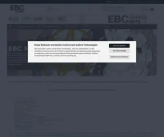 EBC-Bremsentechnik.de(Ihr Vertriebspartner für EBC Bremsen zu günstigen Preisen hier kaufen) Screenshot