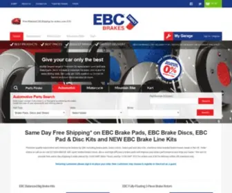 Ebcbrakesdirect.com(Ebc brakes direct) Screenshot