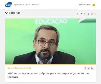EBC.com.br(Notícias da EBC) Screenshot