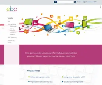 EBC.net(Accueil) Screenshot