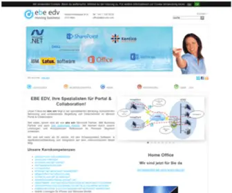 Ebe-EDV.com(Ebe edv) Screenshot