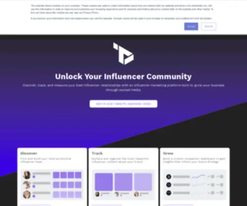 Ebench.com(Influencer Marketing Platform for Lifestyle Brands) Screenshot