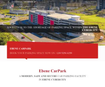 Ebenecarpark.com(Ebene CarPark) Screenshot