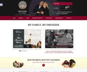 Ebenezerame.org(Ebenezer A.M.E) Screenshot