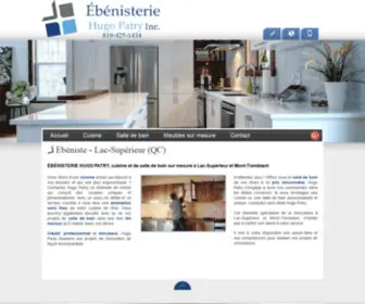 Ebenisteriehugopatry.com(Notre savoir) Screenshot