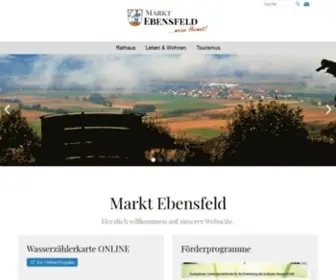 Ebensfeld.de(Markt Ebensfeld) Screenshot