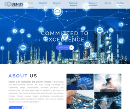 Ebenus.co.in(Engineering and Manufacturing Solutions) Screenshot