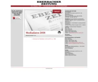 Eberbacher-Zeitung.de(Mediadaten 2018) Screenshot