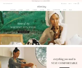 Eberjey.com(Intimate apparel) Screenshot