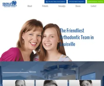 Eberleorthodontics.com(Middletown Orthodontist) Screenshot