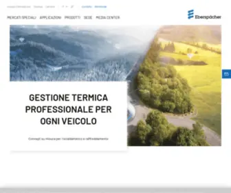 Eberspaecher.it(Dalle autovetture ai veicoli speciali) Screenshot