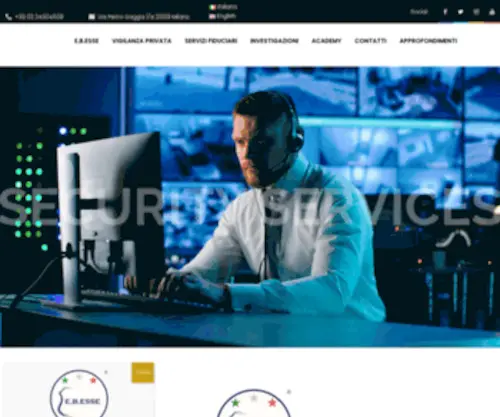 Ebesse.com(Servizi di sicurezza) Screenshot