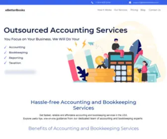 Ebetterbooks.com(Accounting and Bookkeeping Services) Screenshot