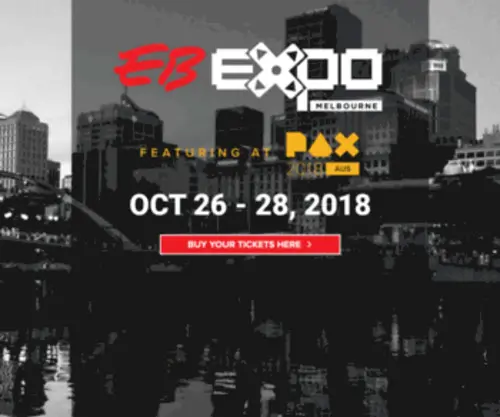 Ebexpo.com.au(EB Games Expo) Screenshot