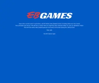 Ebgames.co.nz(EB Games New Zealand) Screenshot