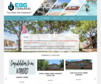 Ebgcommunities.com(EBG Communities) Screenshot