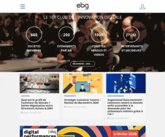 EBG.net(1er Club de l’Innovation Digitale) Screenshot