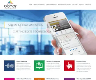 Ebhar.net(Ecommerce, SEO, Web Design Services in Saudi Arabia) Screenshot