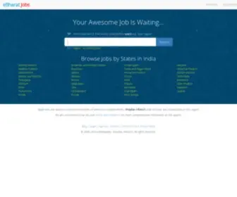 Ebharatjobs.com(Indian Job Search) Screenshot