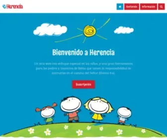 Ebherencia.org(Materiales biblicos para niños) Screenshot