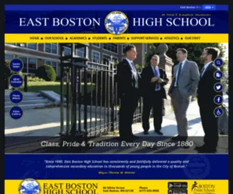 Ebhsjets.net(East Boston High School) Screenshot