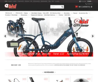 Ebicishop.eu(Bicicletas electricas) Screenshot