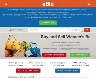 Ebid.net(EBid Online Auction and Fixed Price Marketplace) Screenshot