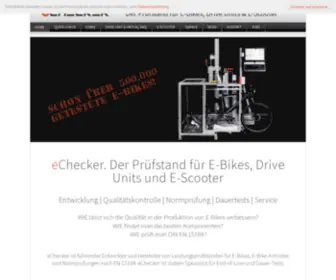 Ebike-Checker.de(Prüfstand für E) Screenshot