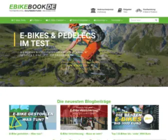 Ebikebook.de(Online Pedelec & E) Screenshot