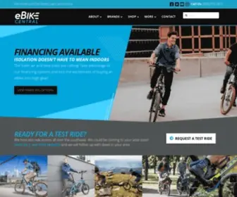 Ebikecentral.net(EBike Central) Screenshot